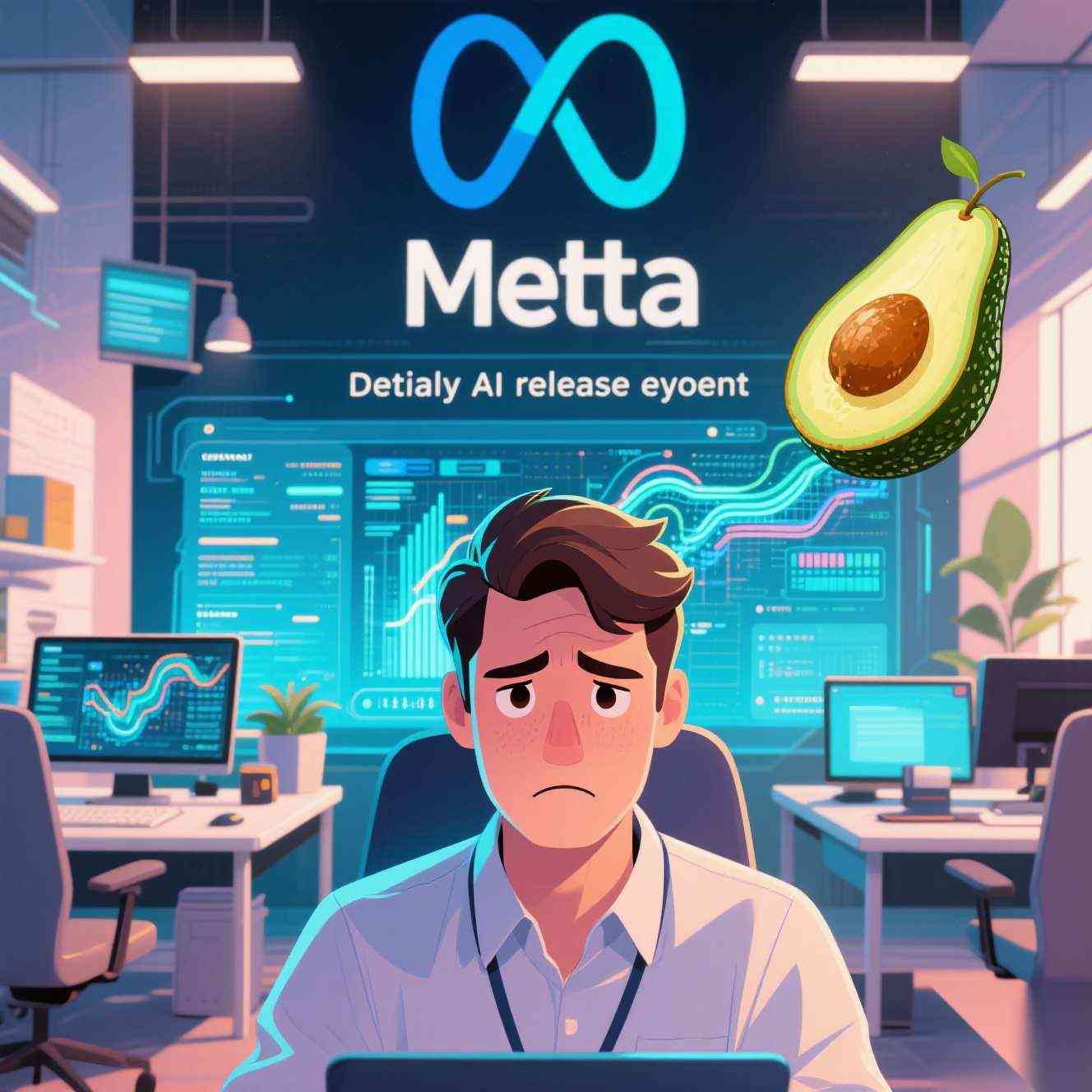 Meta最新AI模型推迟发布 性能表现不如同行(图1) Meta最新AI模型推迟发布 性能表现不如同行(图1)