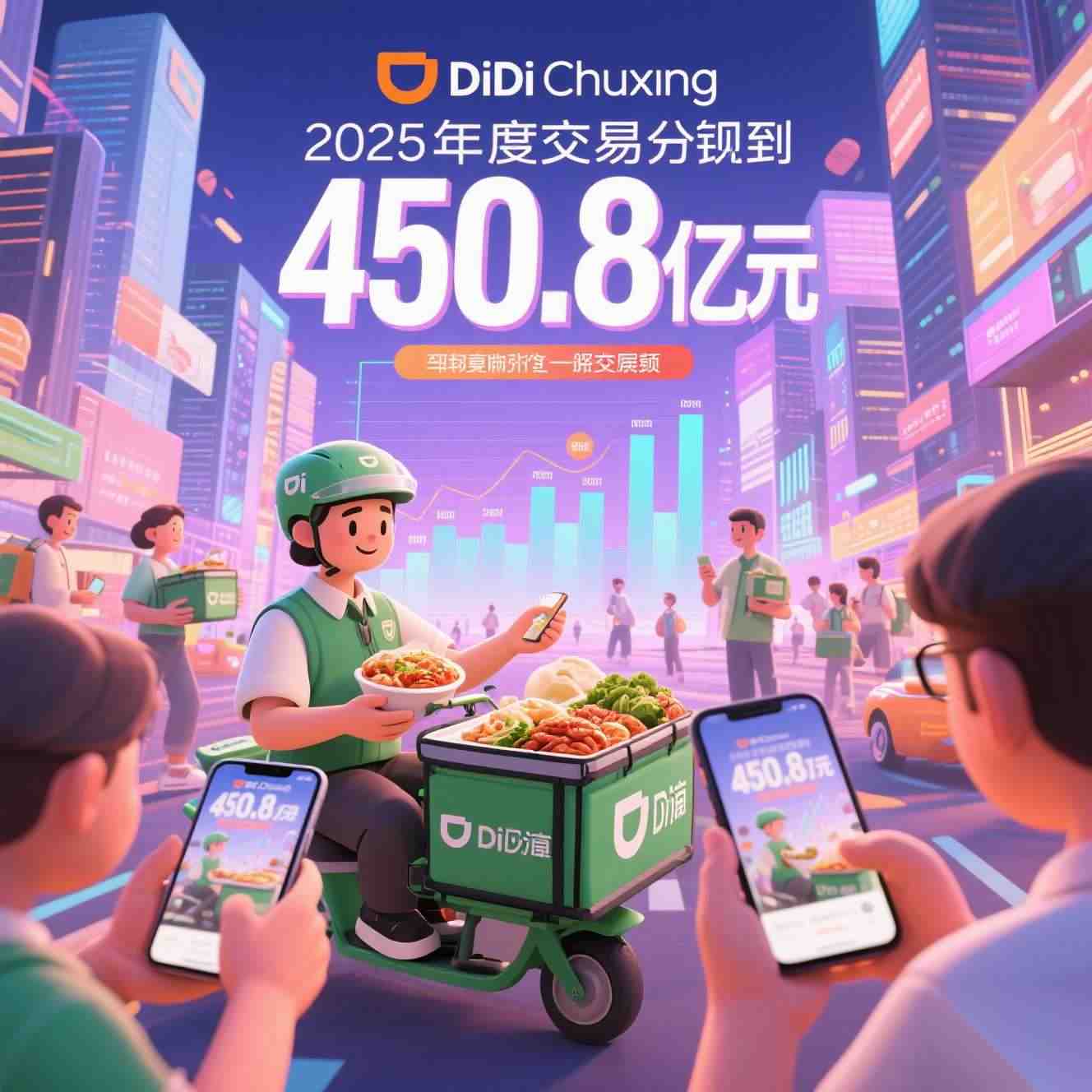 滴滴2025全年核心平台总交易额4508亿元(图1)