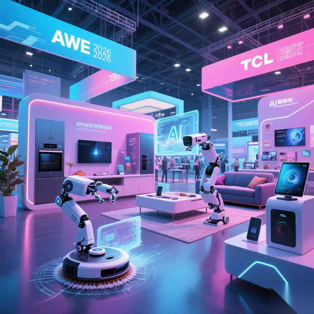 万物皆可 “养龙虾”，20万人现场围观AI家电大混战｜AWE 2026(图1)