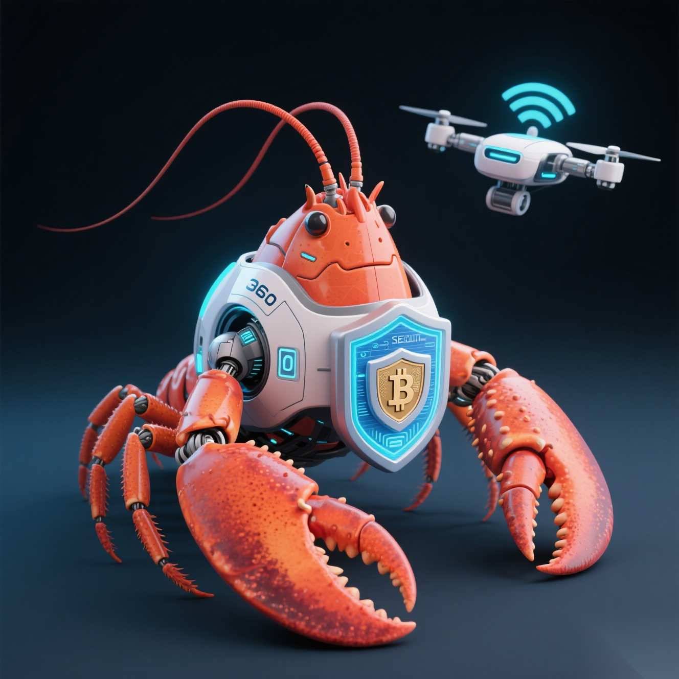 360发布“安全龙虾”智能体(图1) 360发布“安全龙虾”智能体(图1)