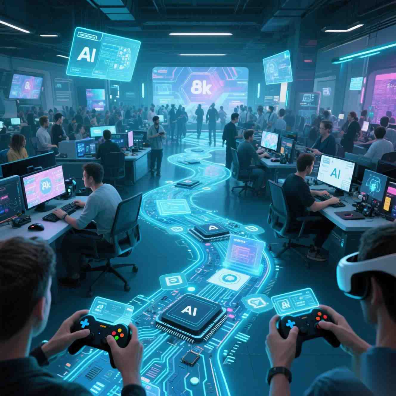 AI浪潮下游戏产业的困境与未来|玩家主导权全攻略(图1) AI浪潮下游戏产业的困境与未来|玩家主导权全攻略(图1)