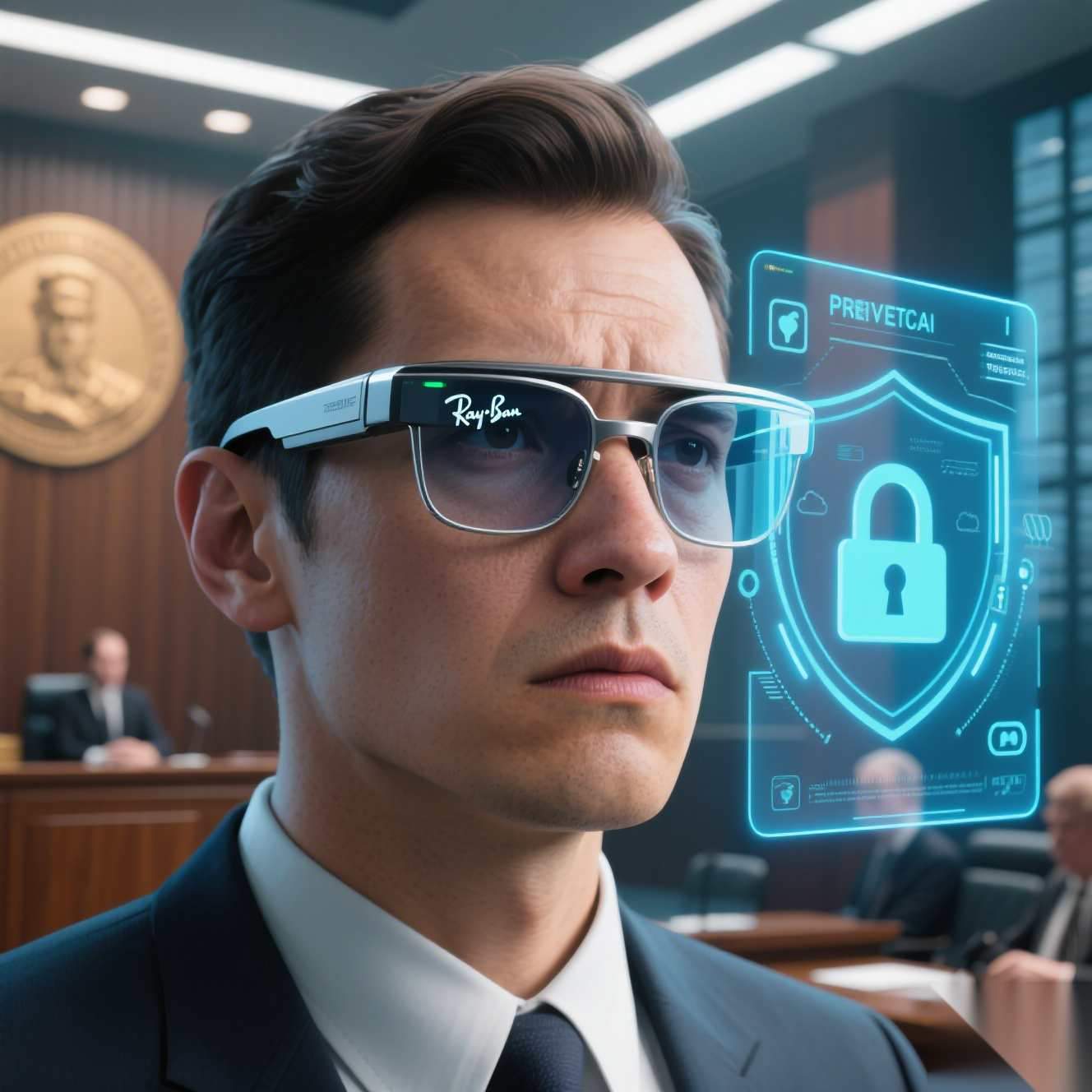 Meta雷朋联名智能眼镜在美遭诉讼，被指“审核人员可查看隐私”(图1)