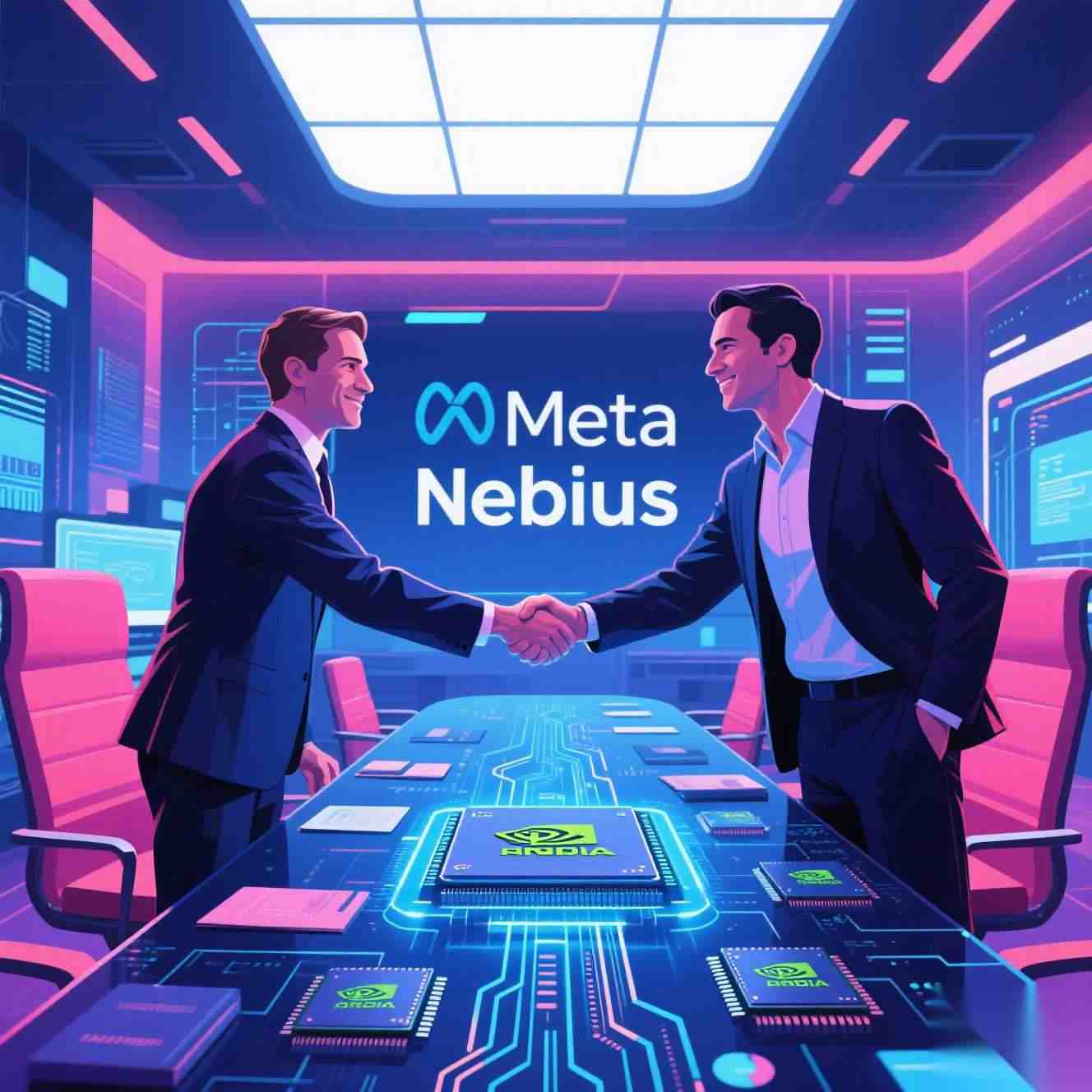 Meta与Nebius签署五年协议 拟斥资最高270亿美元采购AI基础设施(图1)