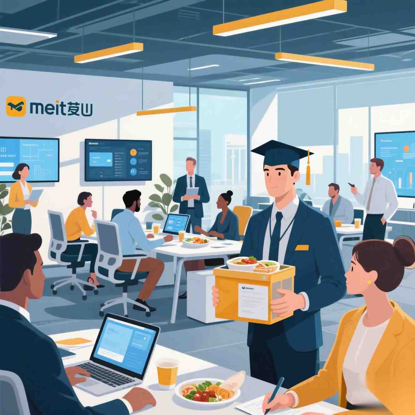 美团回应“北大毕业送外卖”(图1)