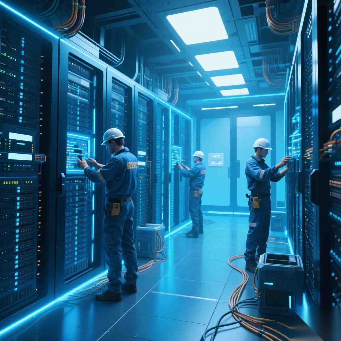 AI数据中心建设热潮引爆电工高薪潮｜技能人才需求全攻略(图1)