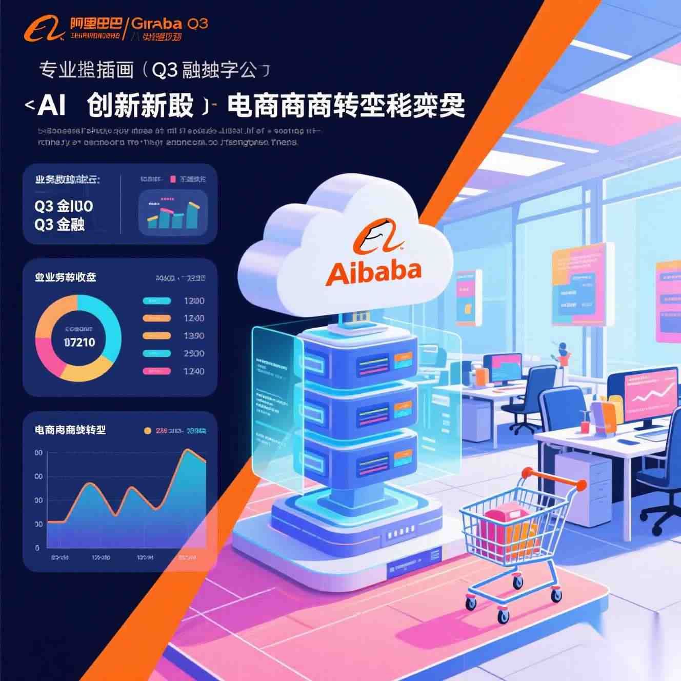 阿里Q3冰火两重天:AI狂奔,电商换挡,千亿投资加码(图1) 阿里Q3冰火两重天:AI狂奔,电商换挡,千亿投资加码(图1)