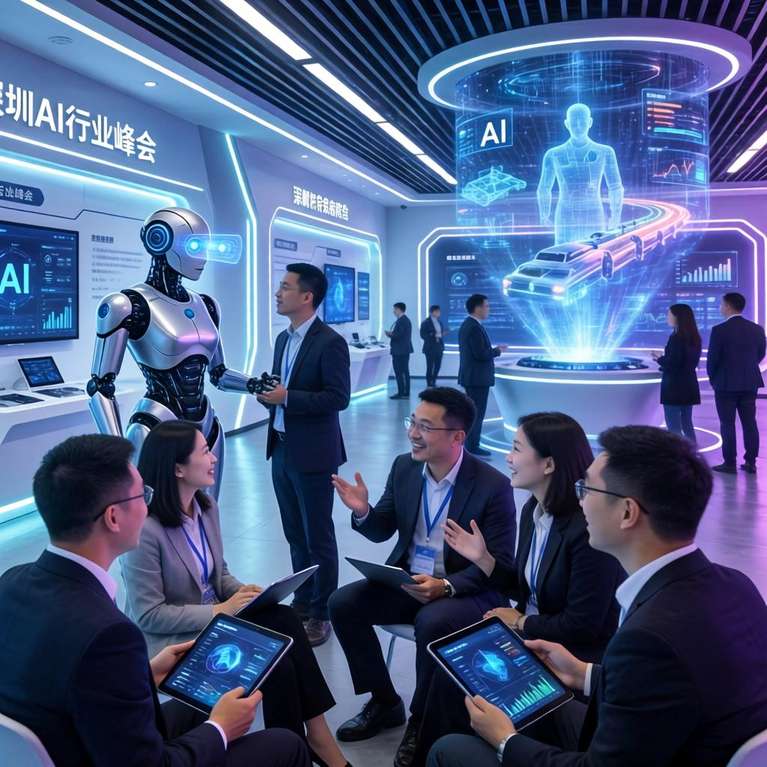 深圳AI行业峰会技术前沿动态全攻略(图1)