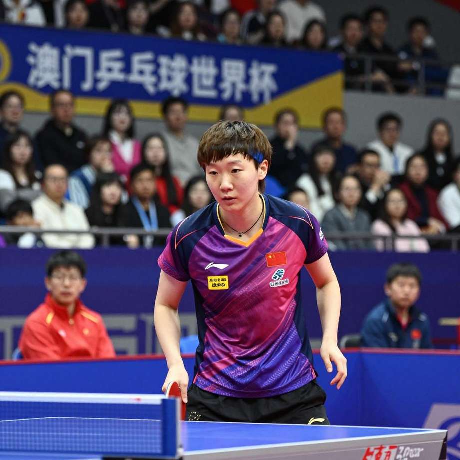 澳门乒乓球世界杯王曼昱力克桥本帆乃香晋级