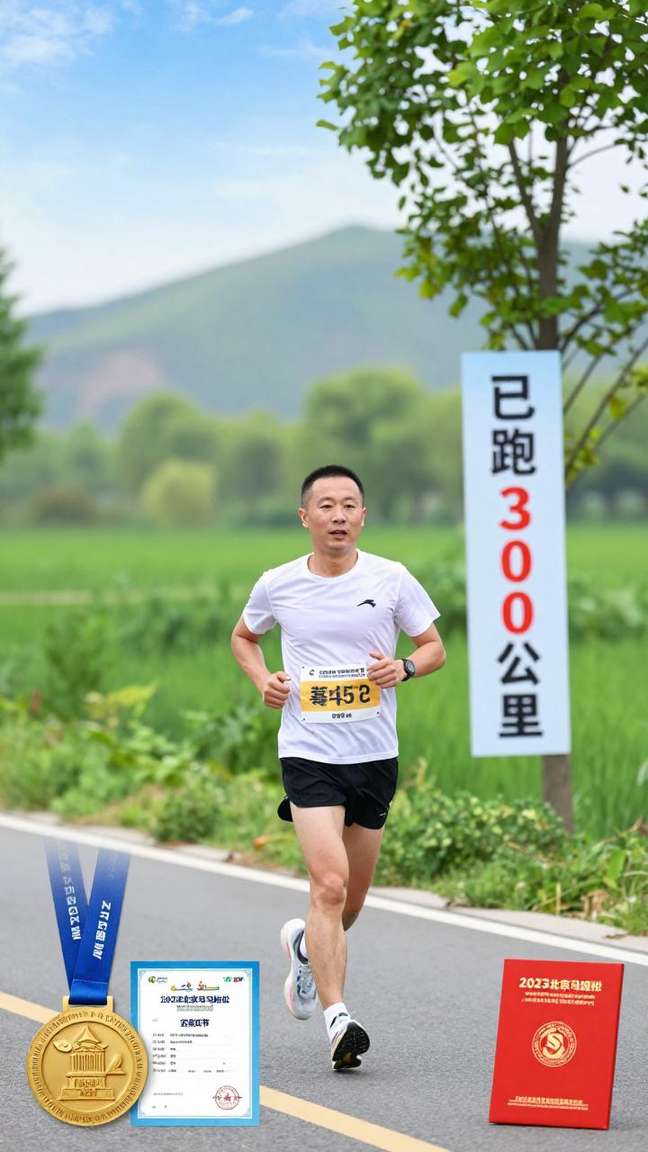 39岁男子千里跑步武汉励志征程｜坚持与梦