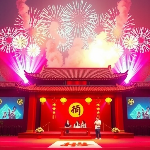 AI助力春晚互动创新，除夕用户创作热情高涨(图1)