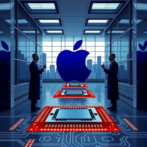 芯片巨头寻求合作，苹果或成关键投资者与潜在客户(图1)