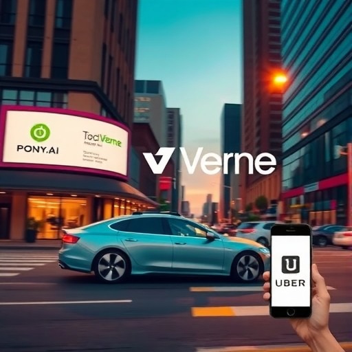 小马智行与Verne、Uber达成战略合作(图1) 小马智行与Verne、Uber达成战略合作(图1)