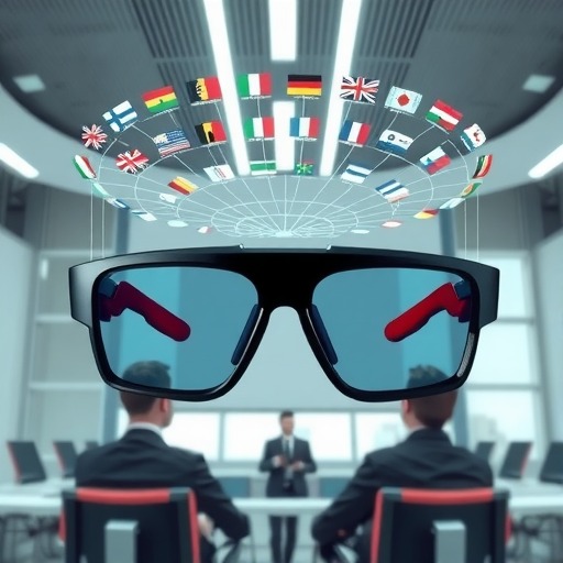 无需耳机！中关村论坛黑科技：实时翻译54种语言，亮亮视野×智谱AI打造AR+AI会议翻译系统(图1)