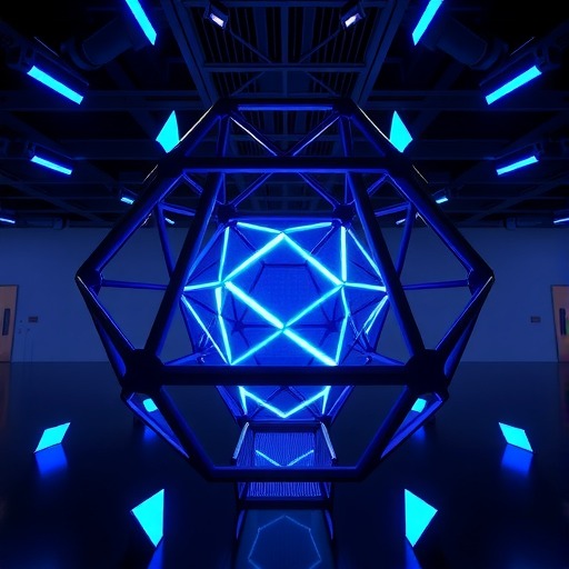 青岛虚拟现实研究院取得构建VR沉浸式空间的多面体LED显示屏拼接装置专利(图1)