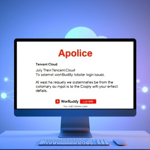 腾讯云就WorkBuddy龙虾登录异常致歉：已修复，补偿1000Credits(图1)