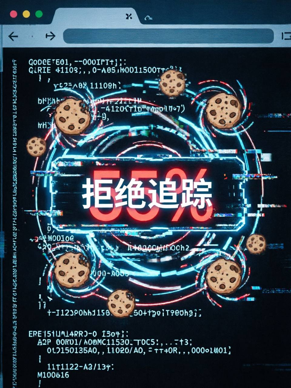 55%网站违规设置cookies，用户拒绝追踪按钮形同虚设(图1)