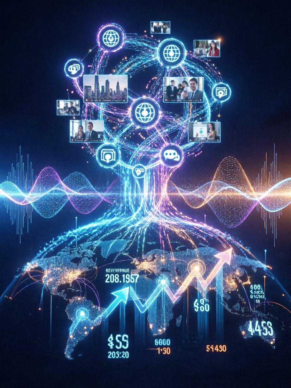 社交视频广告推动下2030年全球在线视频和电视收入将超1万亿美元全攻略(图1) 社交视频广告推动下2030年全球在线视频和电视收入将超1万亿美元全攻略(图1)