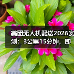 美团无人机配送2026实测:3公里15分钟,即时零售的“最后一公里”被重新定义了(图4) 美团无人机配送2026实测:3公里15分钟,即时零售的“最后一公里”被重新定义了(图4)