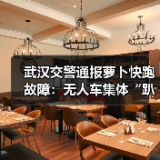 武汉交警通报萝卜快跑故障：无人车集体“趴