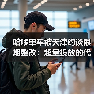 哈啰单车被天津约谈限期整改:超量投放的代价与出路(图2) 哈啰单车被天津约谈限期整改:超量投放的代价与出路(图2)
