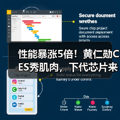 性能暴涨5倍!黄仁勋CES秀肌肉,下代芯片来了(图4) 性能暴涨5倍!黄仁勋CES秀肌肉,下代芯片来了(图4)