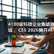 4100家科技企业集结赌城 ，CES 2026揭开AI新战(图2)
