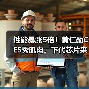 性能暴涨5倍！黄仁勋CES秀肌肉，下代芯