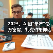 2025，AI圈量产亿万富翁，扎克伯格神话记录被(图2)