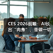 CES 2026前瞻：AI长出“肉身”，重做一切硬件？(图2)