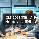 CES 2026前瞻：AI长出“肉身”，重做一切硬件？(图4)