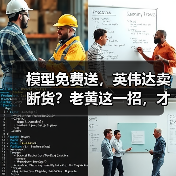 模型免费送,英伟达卖断货?老黄这一招,才是顶(图2) 模型免费送,英伟达卖断货?老黄这一招,才是顶(图2)