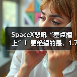SpaceX怒吼“差点撞上”！更绝望的是