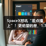 SpaceX怒吼“差点撞上”！更绝望的是，1.7亿块(图4)