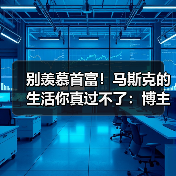别羡慕首富!马斯克的生活你真过不了:博主亲测(图2) 别羡慕首富!马斯克的生活你真过不了:博主亲测(图2)