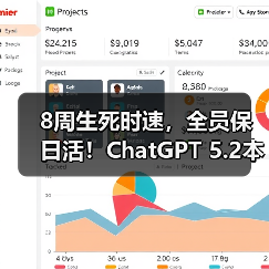 8周生死时速,全员保日活!ChatGPT 5.2本周 8周生死时速,全员保日活!ChatGPT 5.2本周救(图4)