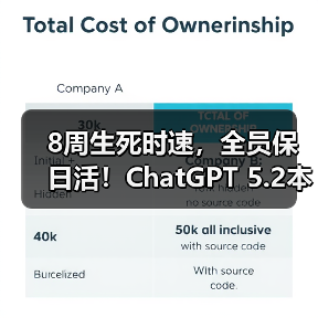 8周生死时速,全员保日活!ChatGPT 5.2本周 8周生死时速,全员保日活!ChatGPT 5.2本周救(图2)