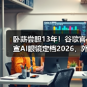 卧薪尝胆13年!谷歌官宣AI眼镜定档2026,外媒体(图1) 卧薪尝胆13年!谷歌官宣AI眼镜定档2026,外媒体(图1)