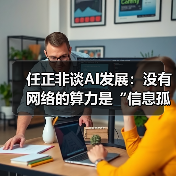 任正非谈AI发展:没有网络的算力是“信息孤岛”(图1) 任正非谈AI发展:没有网络的算力是“信息孤岛”(图1)