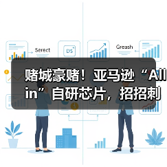赌城豪赌!亚马逊“All in”自研芯片,招招刺向(图3) 赌城豪赌!亚马逊“All in”自研芯片,招招刺向(图3)