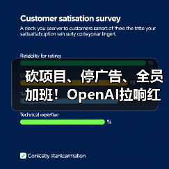 砍项目、停广告、全员加班!OpenAI拉响红色警报(图4) 砍项目、停广告、全员加班!OpenAI拉响红色警报(图4)