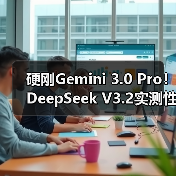 硬刚Gemini 3.0 Pro!DeepSeek V3.2实测性能确(图3) 硬刚Gemini 3.0 Pro!DeepSeek V3.2实测性能确(图3)
