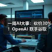 一周AI大事：砍价30%！OpenAI 
