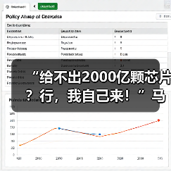 “给不出2000亿颗芯片?行,我自己来!”马斯克(图3) “给不出2000亿颗芯片?行,我自己来!”马斯克(图3)