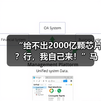 “给不出2000亿颗芯片？行，我自己来！