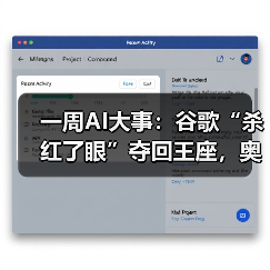 一周AI大事：谷歌“杀红了眼”夺回王座，奥特曼(图4)
