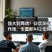 强大到离谱！谷歌深夜炸场，生图新AI让全