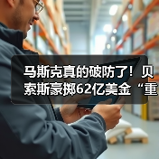马斯克真的破防了！贝索斯豪掷62亿美金“重出江(图2)