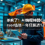 杀疯了！AI编程神器Cursor估值一年狂飙近12倍，(图4)