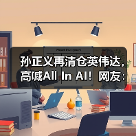 孙正义再清仓英伟达，高喊All In AI！网友：上(图4)