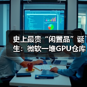 史上最贵“闲置品”诞生:微软一堆GPU仓库吃灰(图1) 史上最贵“闲置品”诞生:微软一堆GPU仓库吃灰(图1)
